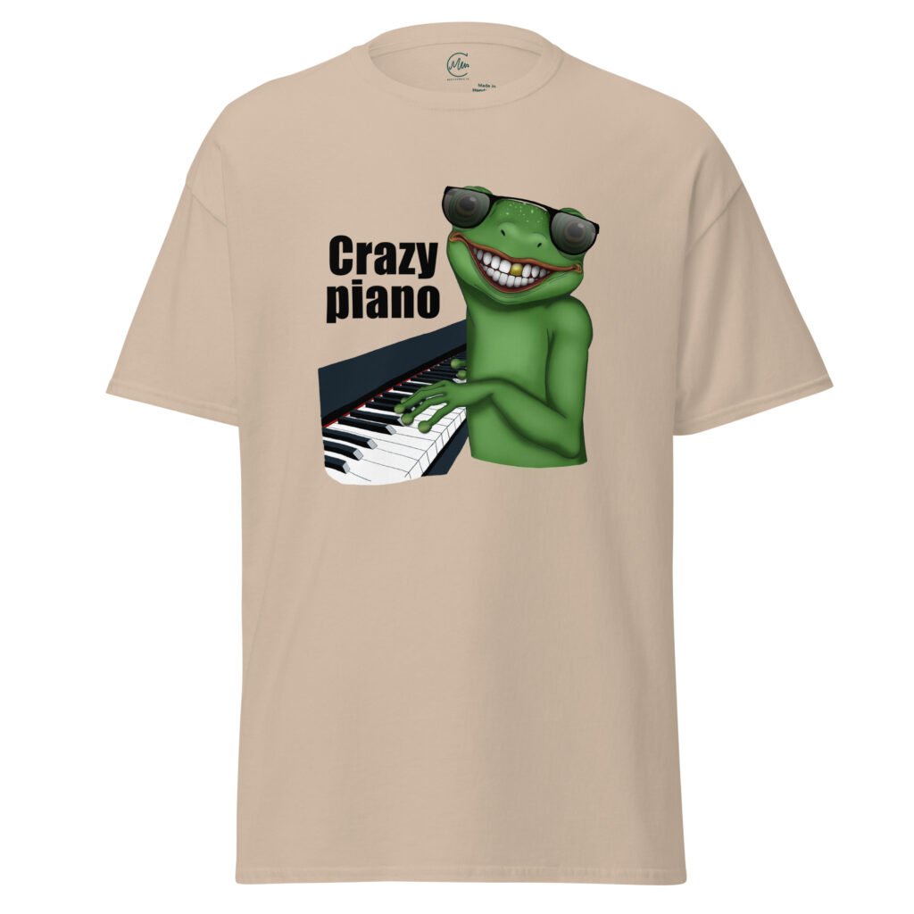 Camiseta de manga corta ‘Crazy Piano’