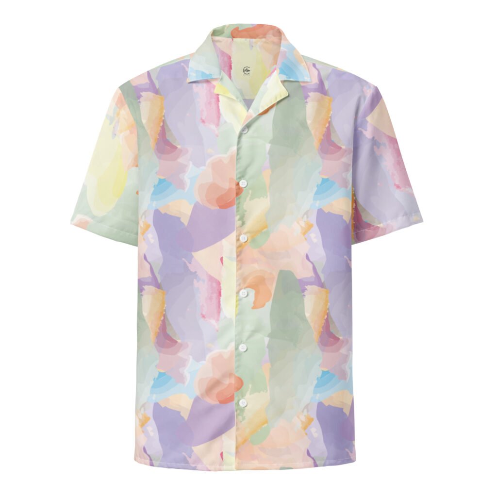Camisa de manga corta ‘Bruma pastel’