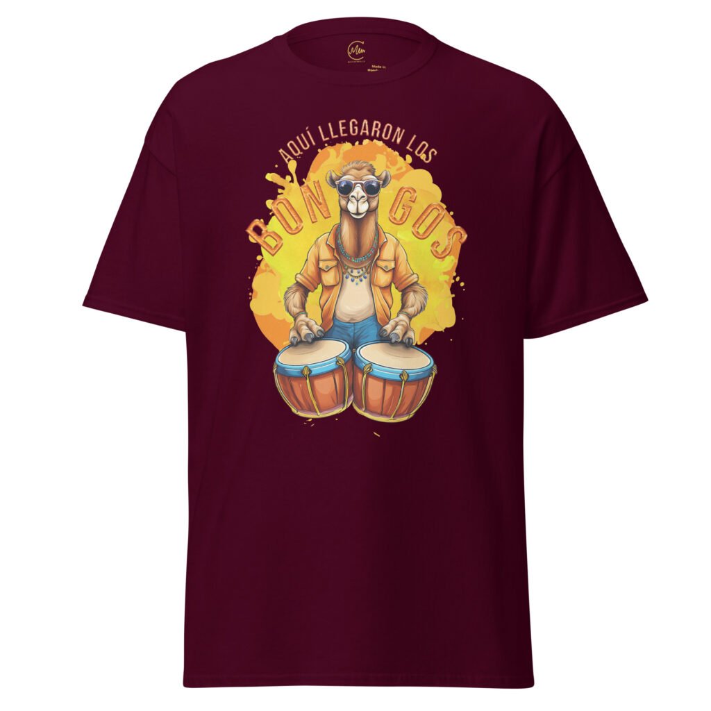 Camiseta de manga corta ‘Aquí llegaron los bongos’
