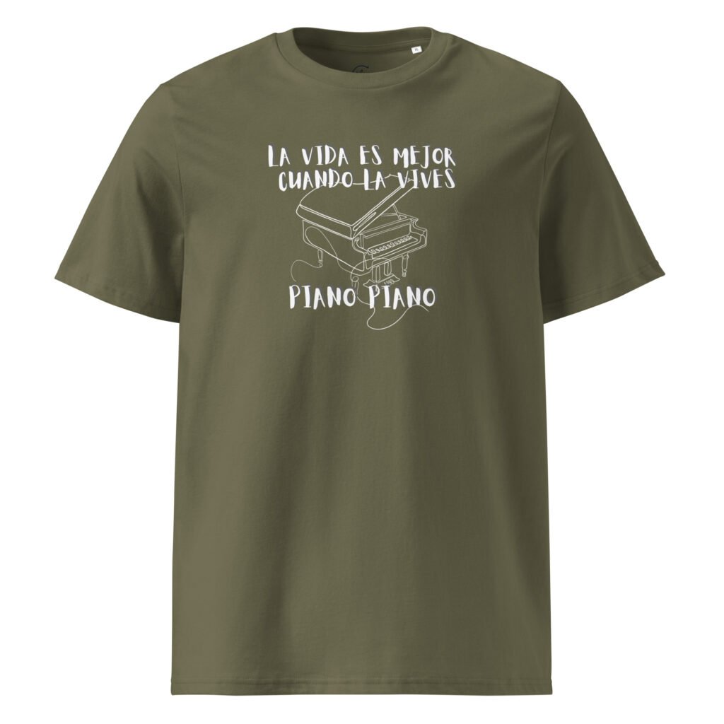 Camiseta de manga corta ‘Piano Piano’