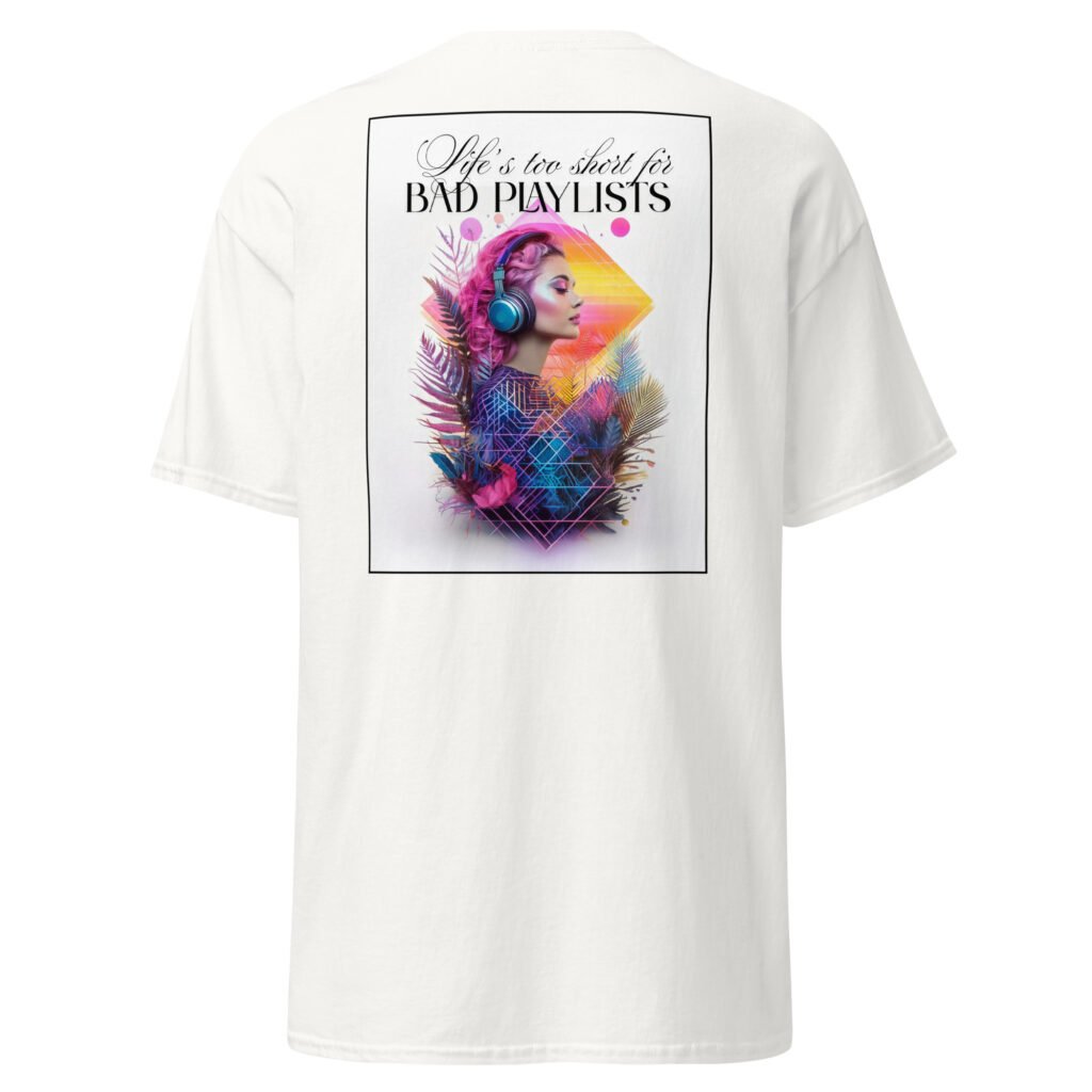 Camiseta de manga corta ‘Bad playlists’