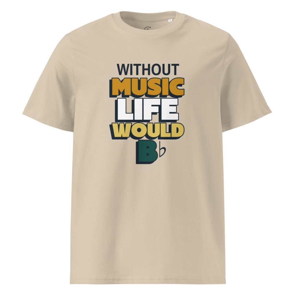 Camiseta de manga corta ‘Without music’