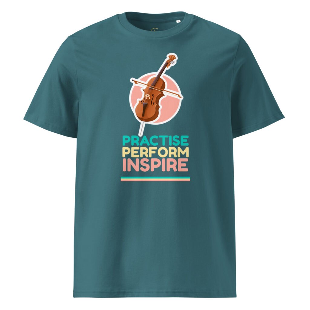 Camiseta de manga corta ‘Practise, perform, inspire’