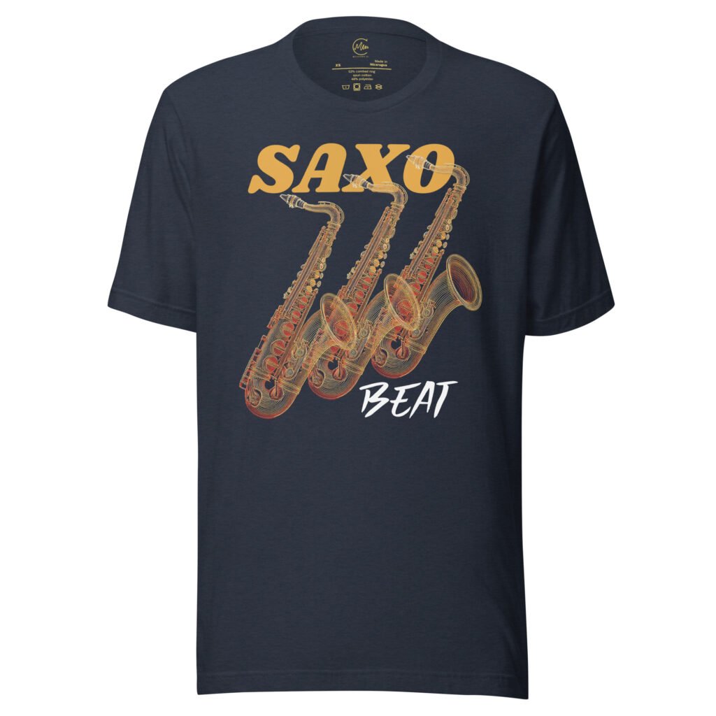 Camiseta de manga corta ‘Saxo beat’