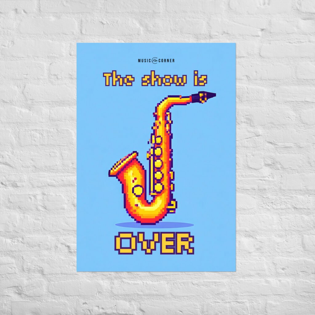 Póster «The show is OVER»