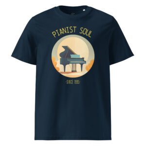 Camiseta de manga corta 'Pianist soul since 1995'